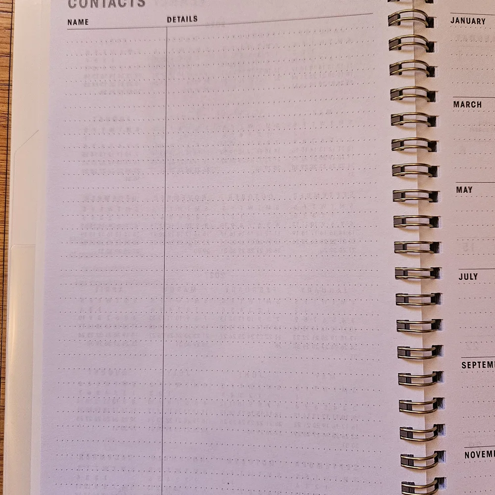 Alison Janssen 2026 Floral Weekly Monthly Planning Calendar